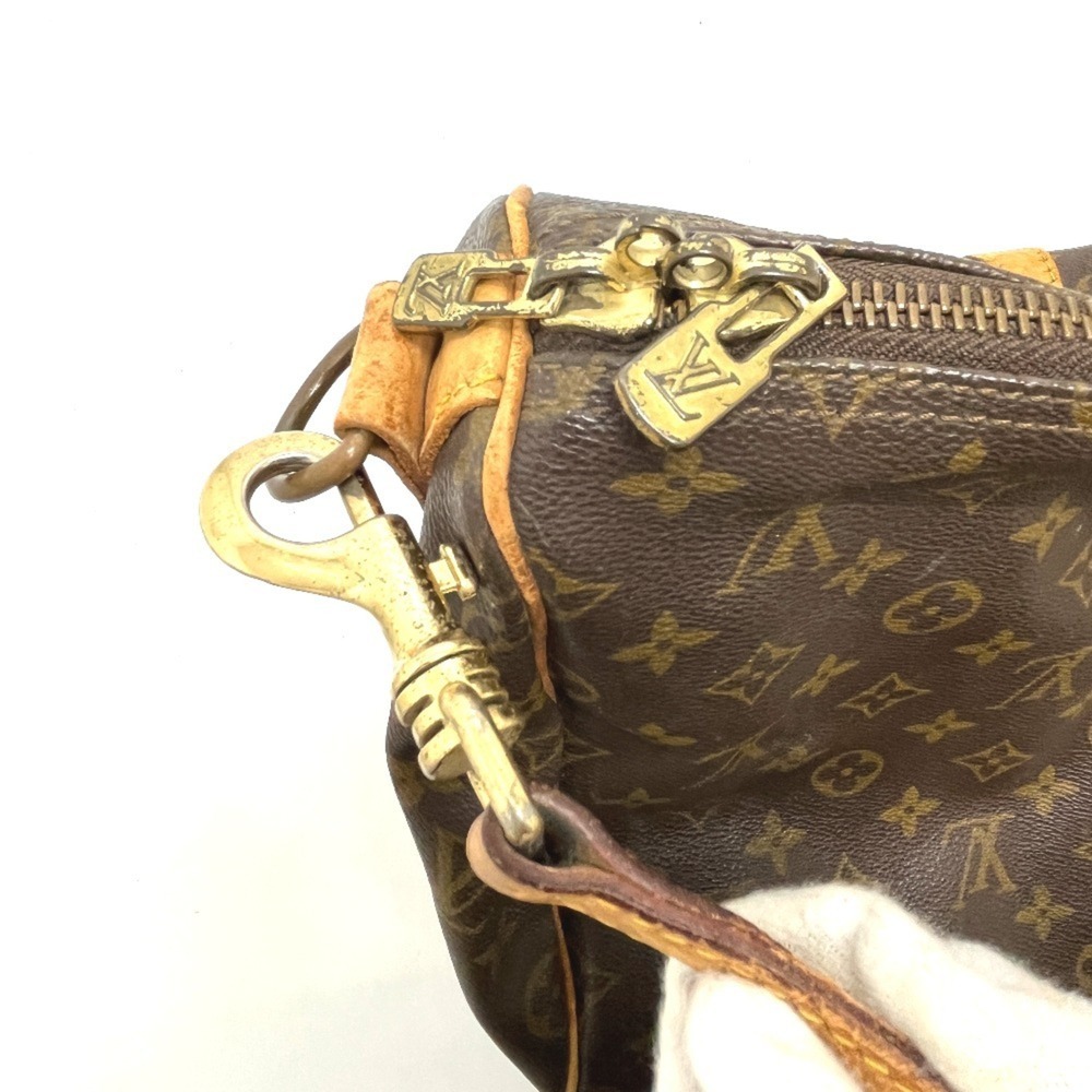 LOUIS VUITTON Authentic Brown Monogram Canvas Boston Bag - Picture 10 of 16